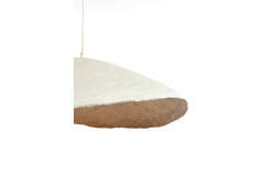 Light & Living Hanglamp 71x53 5x23 Cm LONIA Crème+antiek Brons