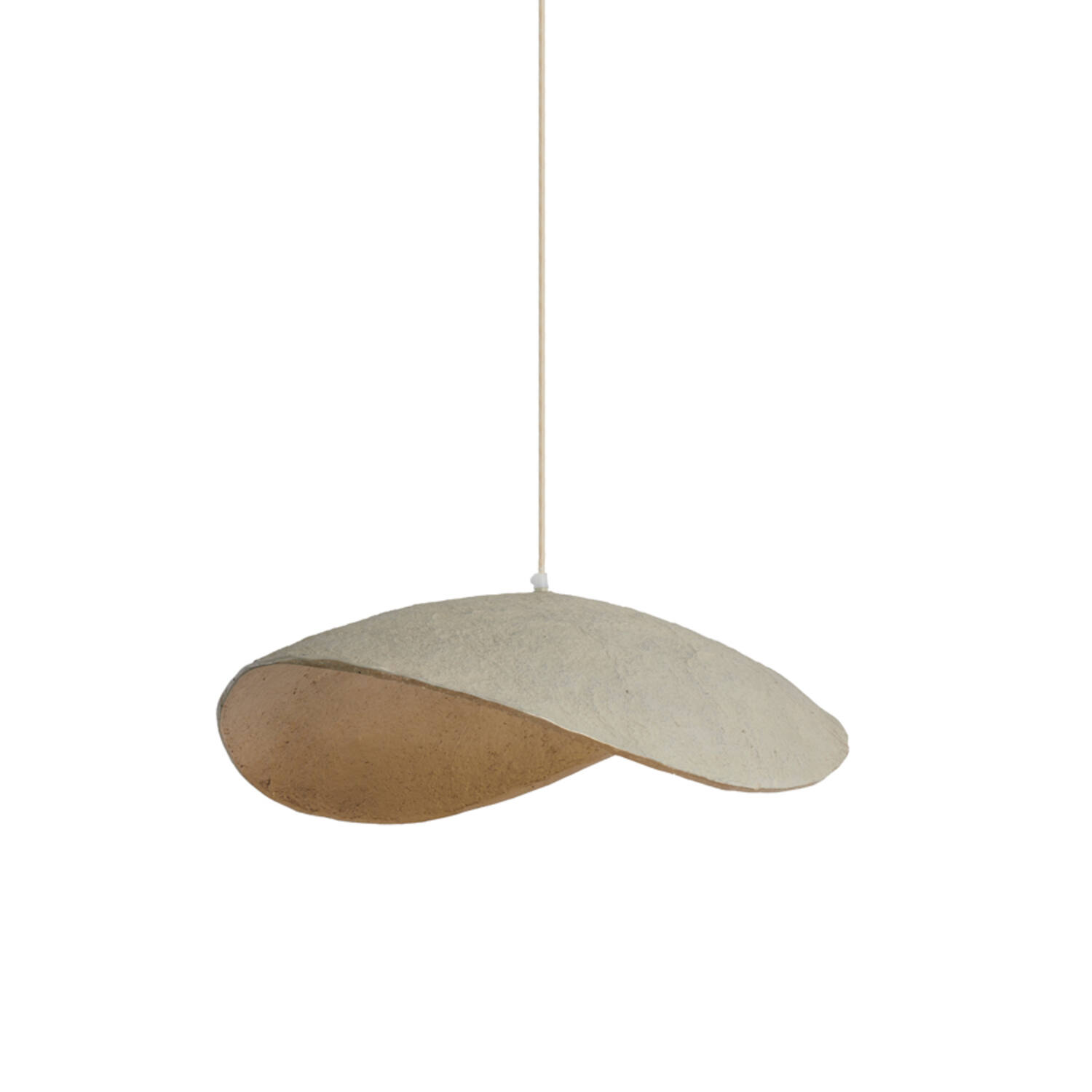 light & living Hanglamp 71x53 5x23 cm LONIA grijs+antiek brons