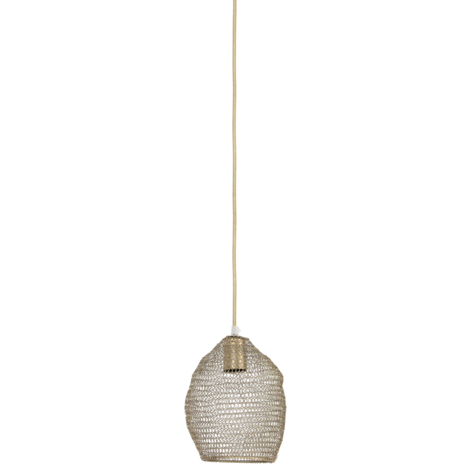 Light & Living Hanglamp Ø18x20 Cm NOLA Gaas Antiek Brons