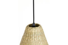 Light & Living Hanglamp Ø20x42 Cm LATIKA Zeegras Naturel