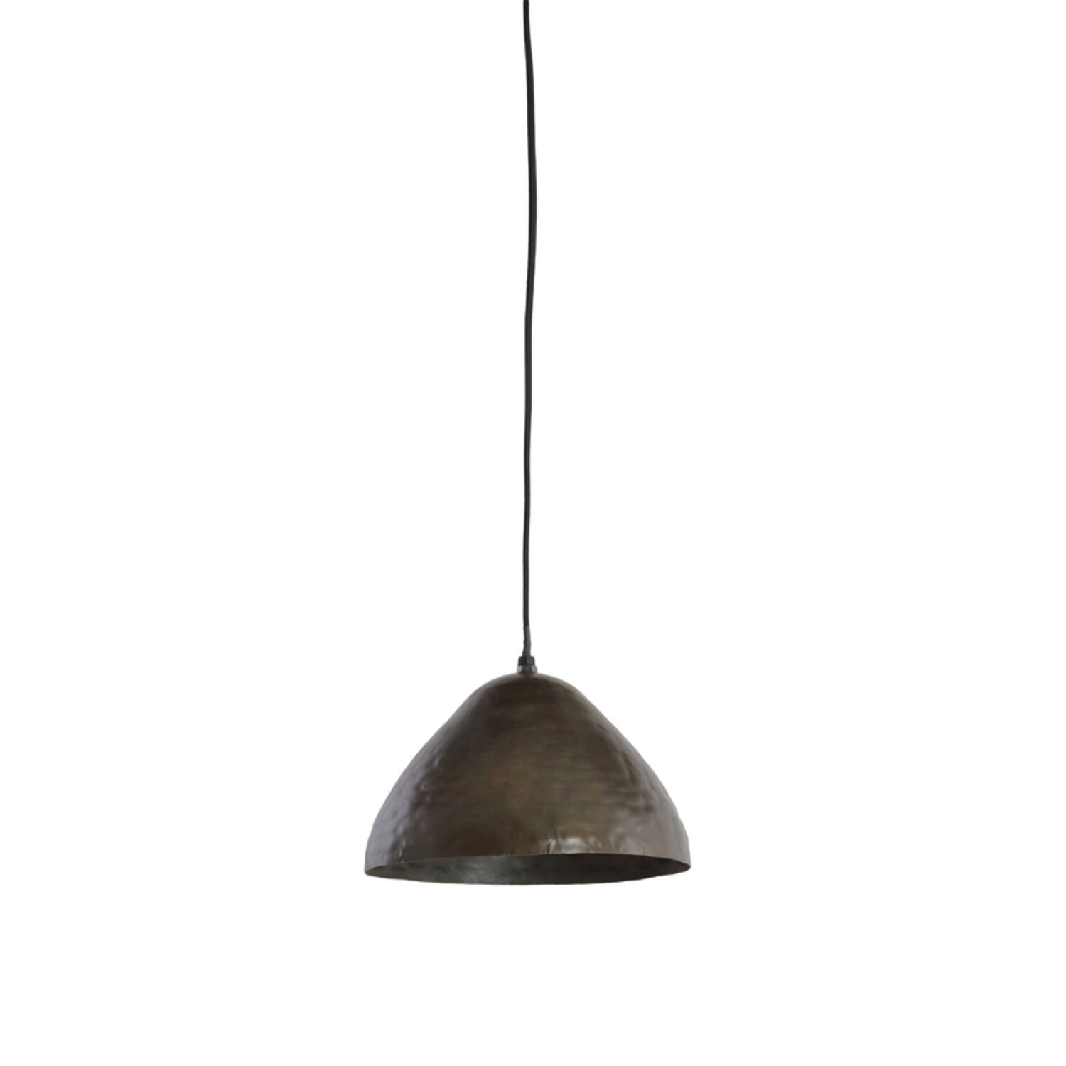 light & living Hanglamp Ø25x15 cm ELIMO donker bruin brons