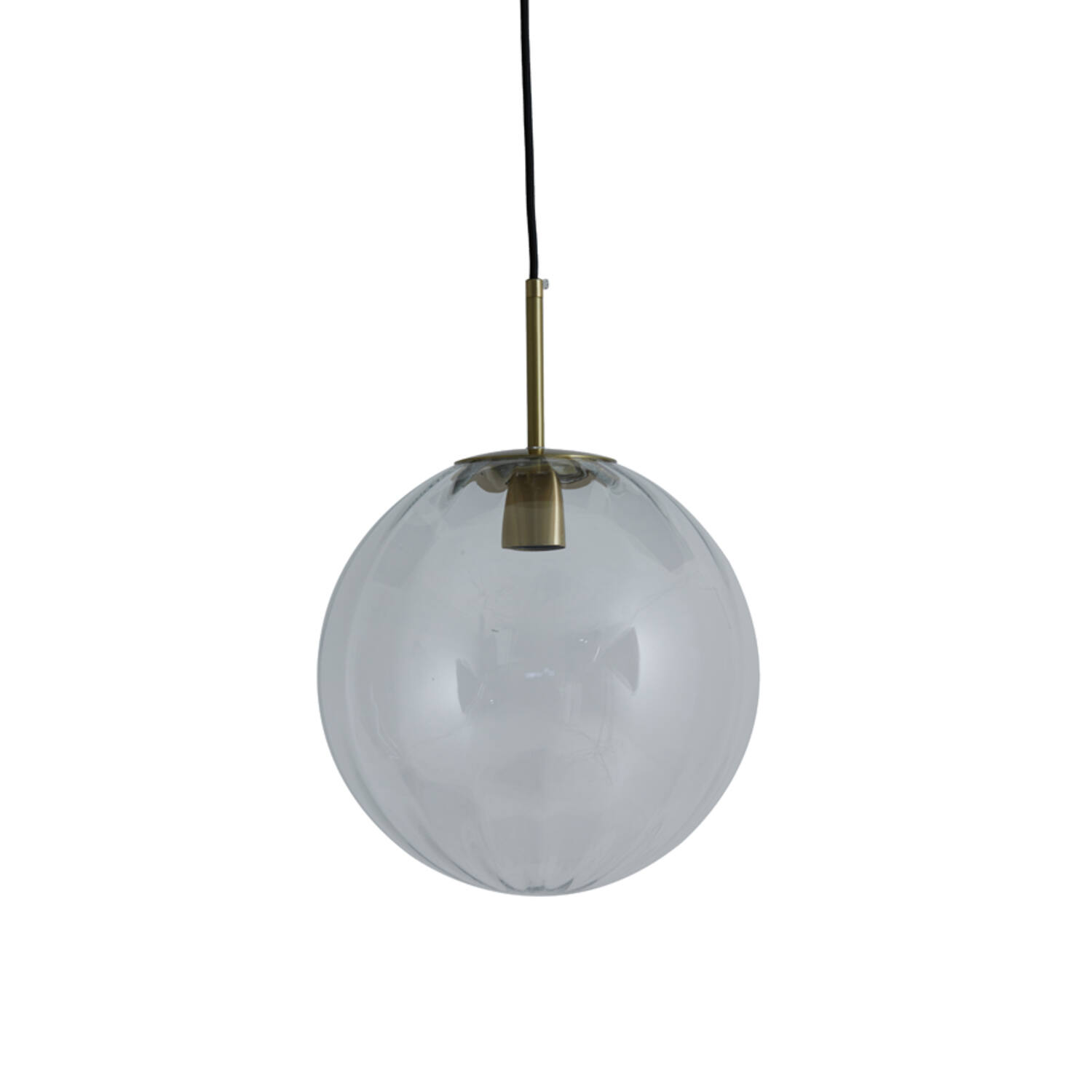 light & living Hanglamp Ø30 cm MAGDALA glas helder+goud