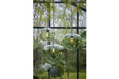 Light & Living Hanglamp Ø30x25 Cm MAYSON Glas Groen-mat Zwart