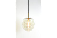 Light & Living Hanglamp Ø30x37 Cm MISTY Glas Amber+goud