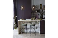 Light & Living Hanglamp Ø34x40 Cm PLUMERIA Donker Groen