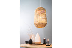 light & living Hanglamp Ø37 5x58 cm TRIPOLI rotan naturel