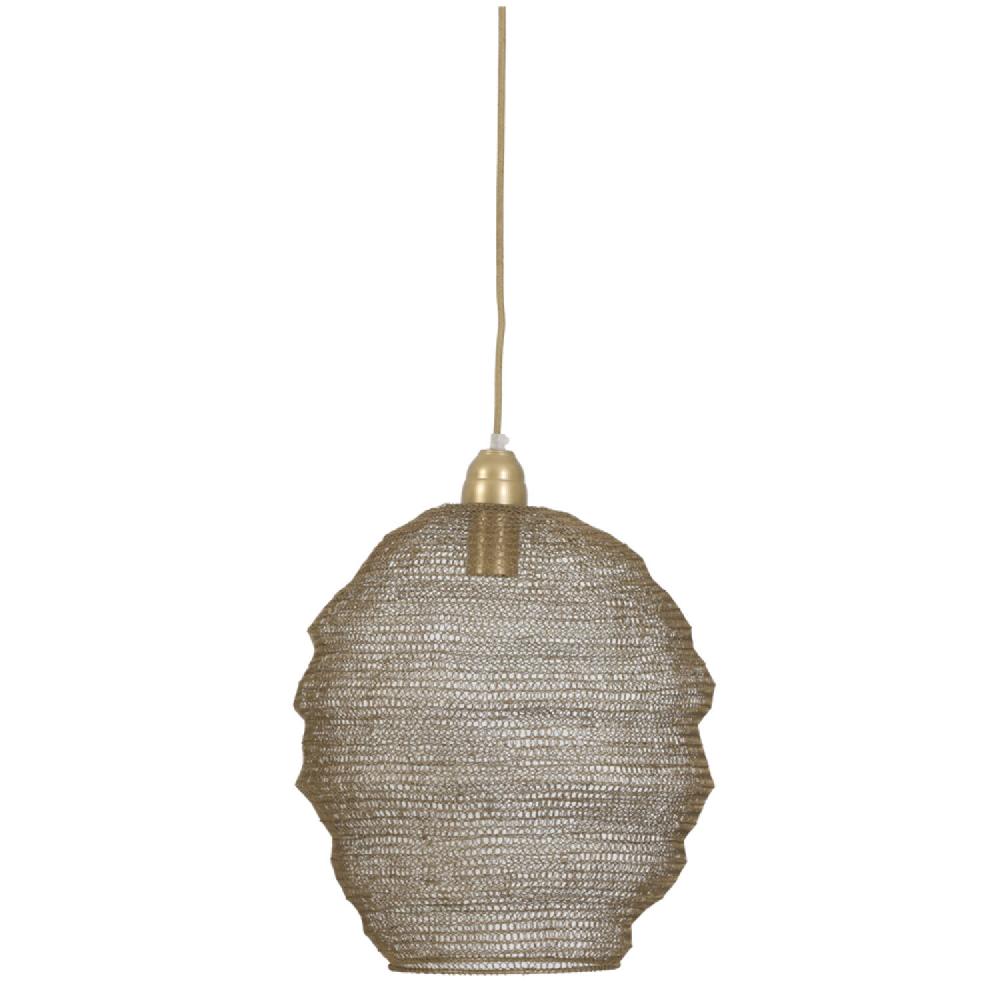 light & living Hanglamp Ø38x42 cm NINA gaas antiek brons