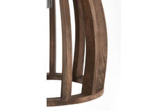 Light & Living Hanglamp Ø38x46 Cm HARANKA Hout Chocolade Bruin