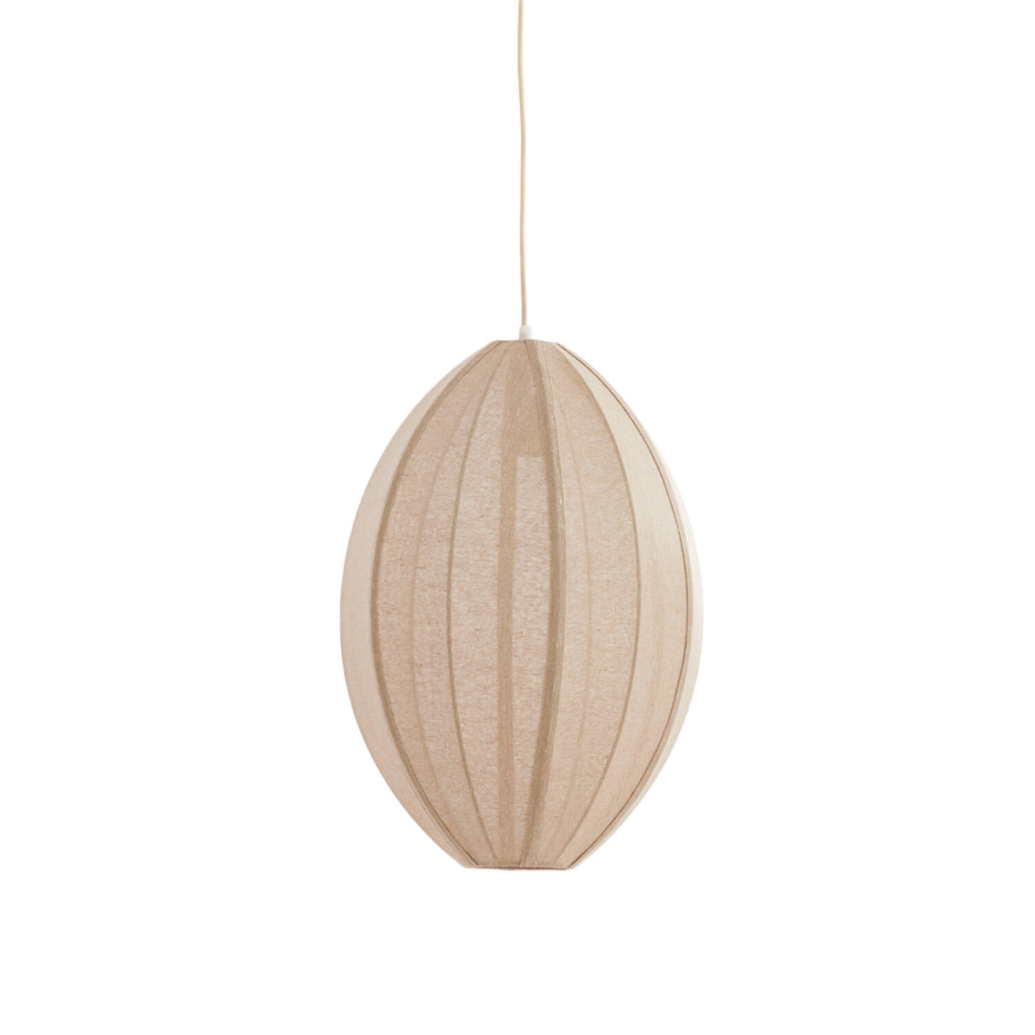 light & living Hanglamp Ø38x51 cm MILATOS jute naturel
