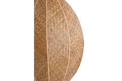 Light & Living Hanglamp Ø38x51 Cm MILATOS Webbing Bruin