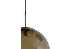 Light & Living Hanglamp Ø40 Cm MAGDALA Glas Bruin+goud