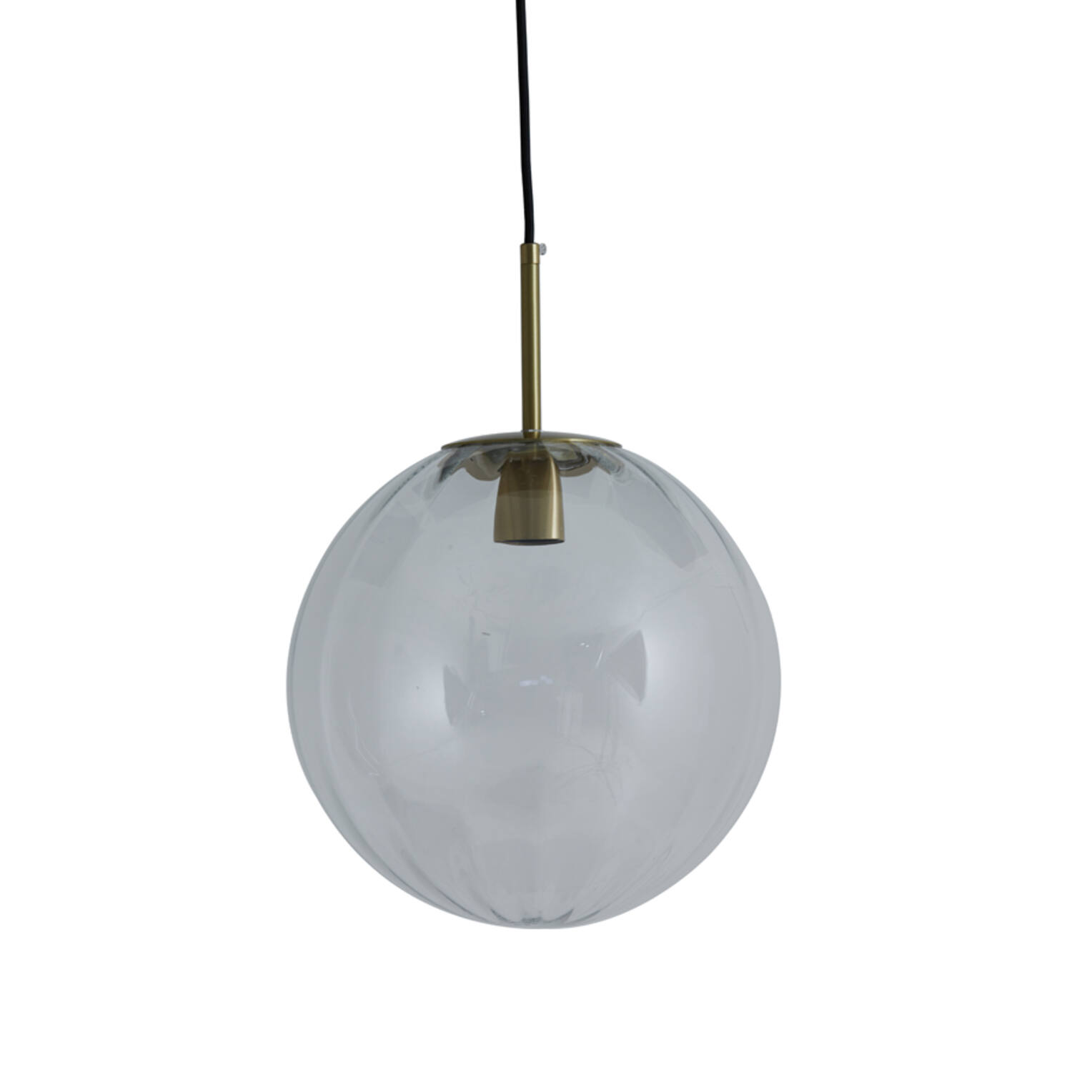 light & living Hanglamp Ø40 cm MAGDALA glas helder+goud