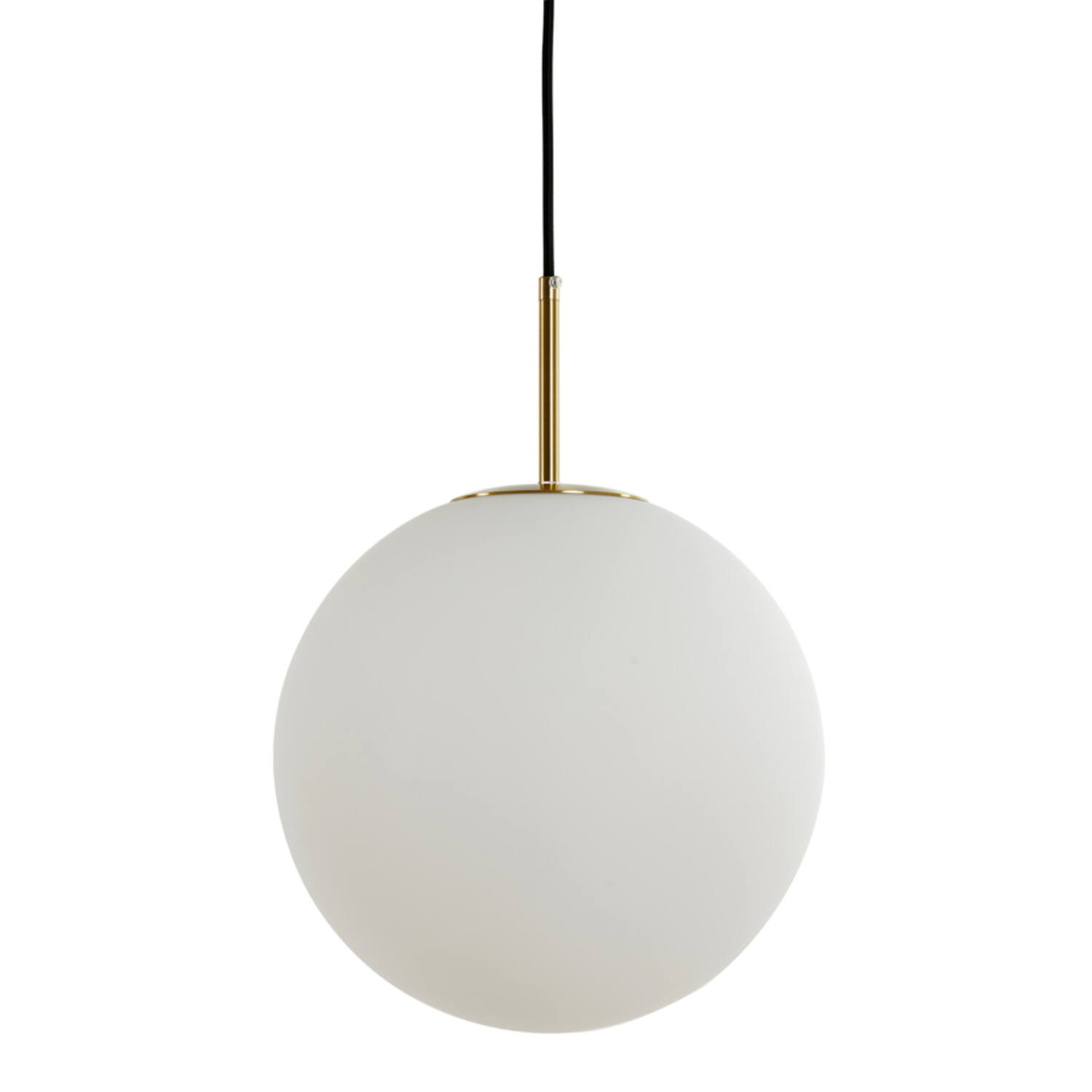 light & living Hanglamp Ø40 cm MEDINA antiek brons+glas mat wit