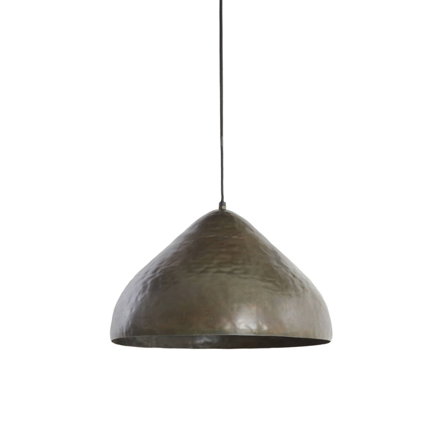 Light & Living Hanglamp Ø40x25 Cm ELIMO Donker Bruin Brons