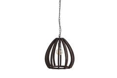 Light & Living Hanglamp Ø40x42 Cm BARSIA Hout Donker Bruin