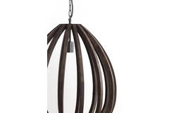 Light & Living Hanglamp Ø40x42 Cm BARSIA Hout Donker Bruin
