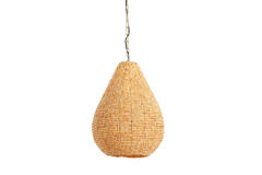 Light & Living Hanglamp Ø40x51 Cm KABINDA Kralen Naturel
