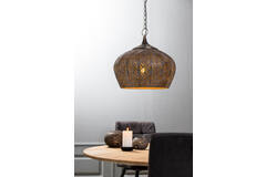 Light & Living Hanglamp Ø43 5x40 5 Cm EMINE Bruin Goud