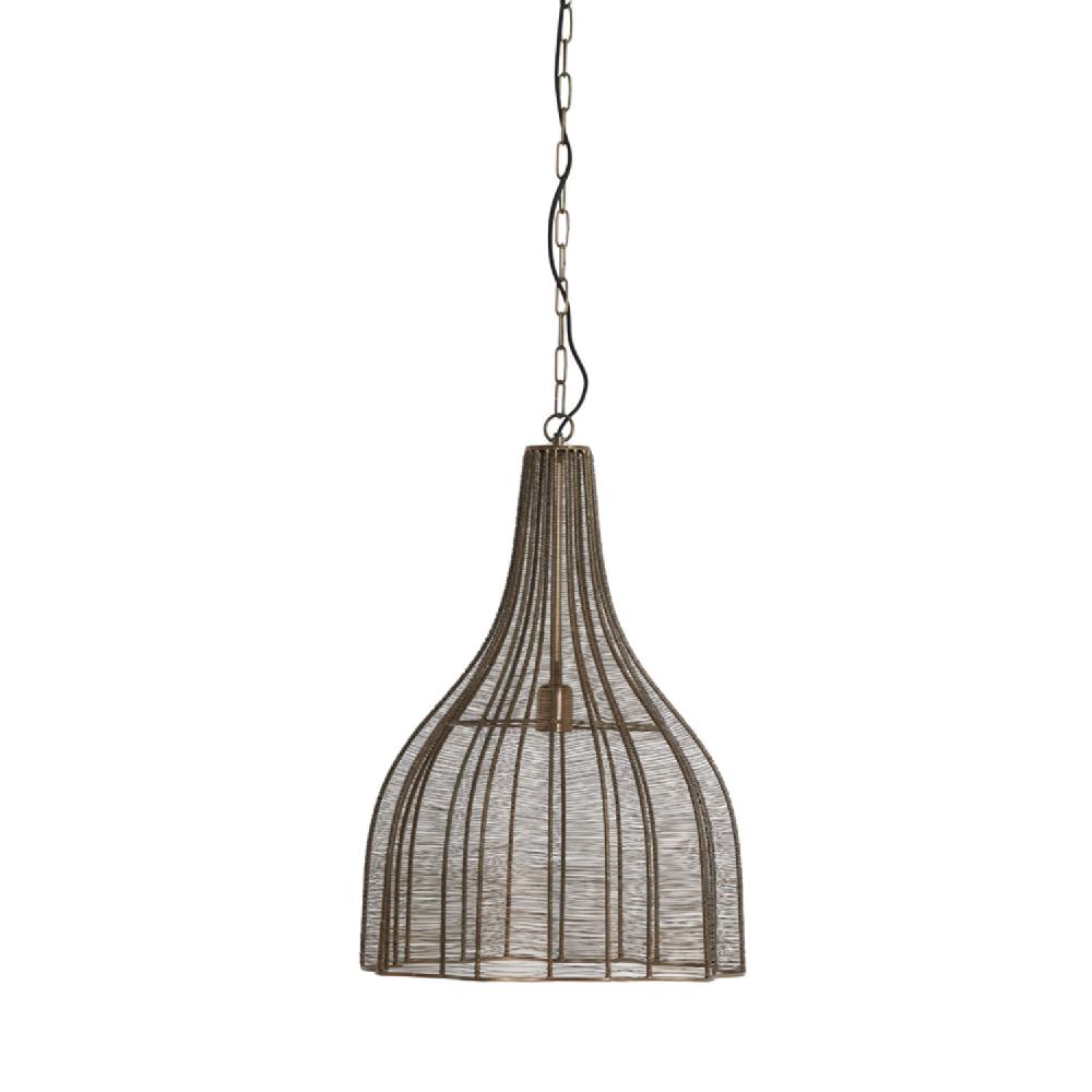 light & living Hanglamp Ø45x61 cm MARIAMA antiek brons