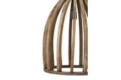 Light & Living Hanglamp Ø47x56 Cm HARANKA Hout Donker Bruin