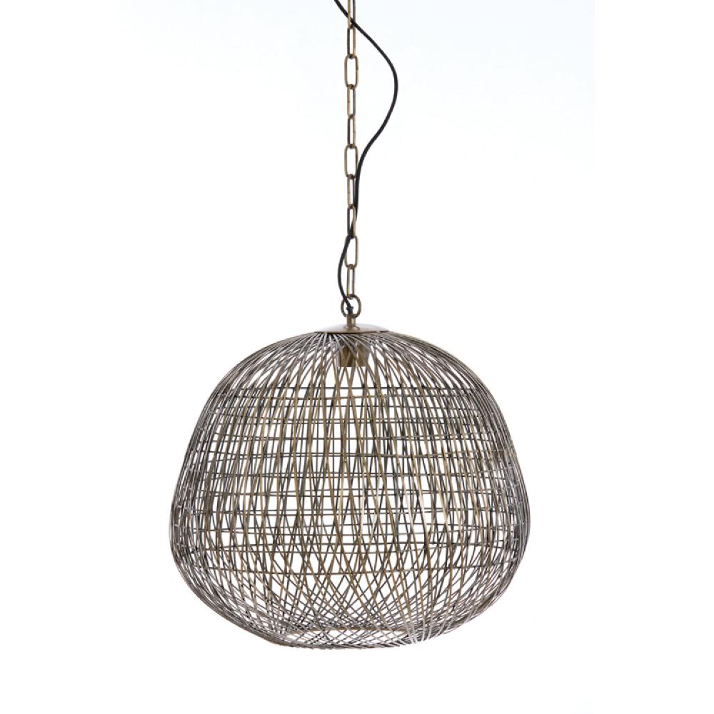 light & living Hanglamp Ø50x44 cm ALWINA antiek brons