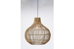 Light & Living Hanglamp Ø50x51 5 Cm PACINO Rotan Donker Bruin