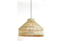 light & living Hanglamp Ø55x38 cm LATIKA zeegras naturel