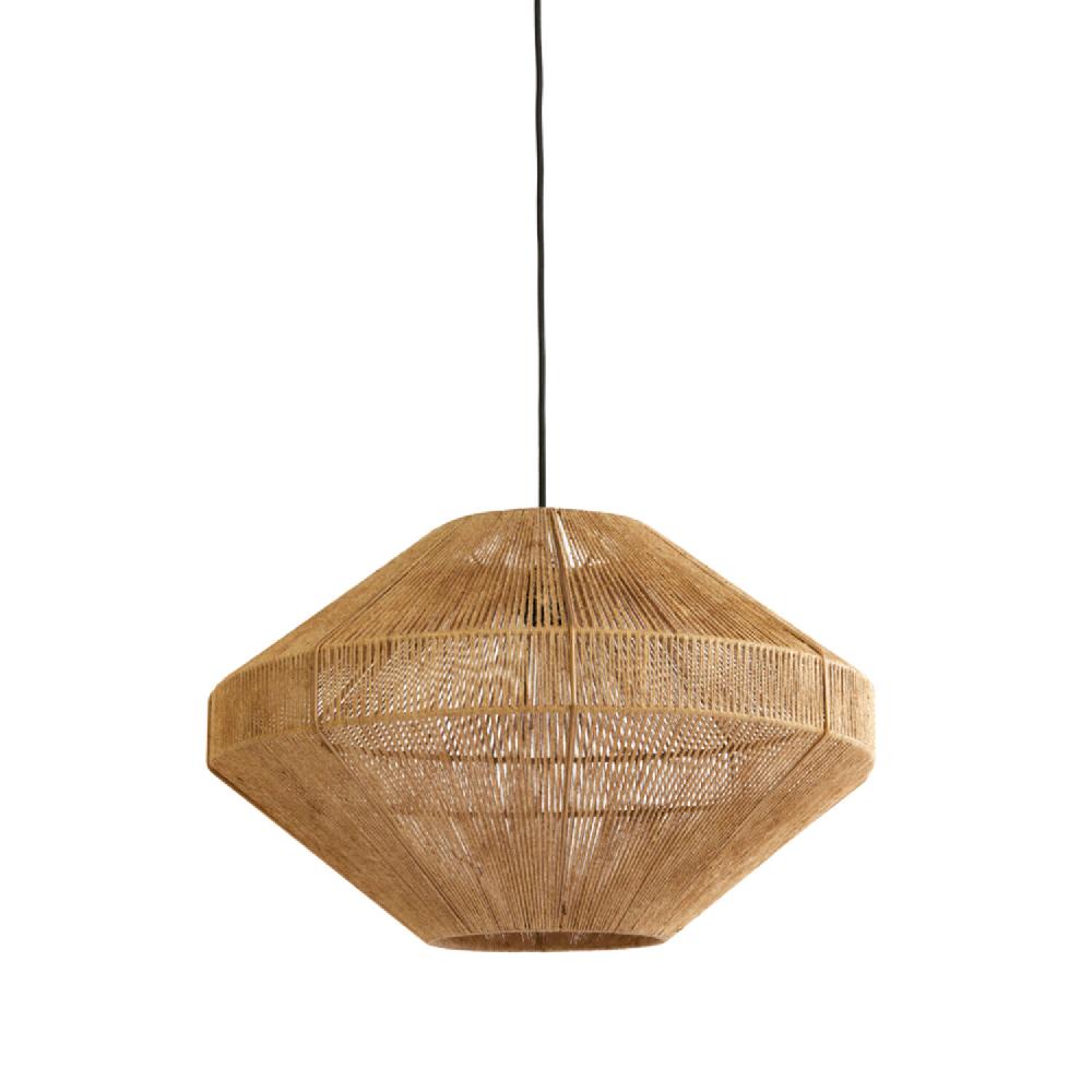 light & living Hanglamp Ø60x37 cm MALLOW jute naturel