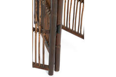 Light & Living Kamerscherm 124x40x184 Cm HERMIEN Rotan Bruin