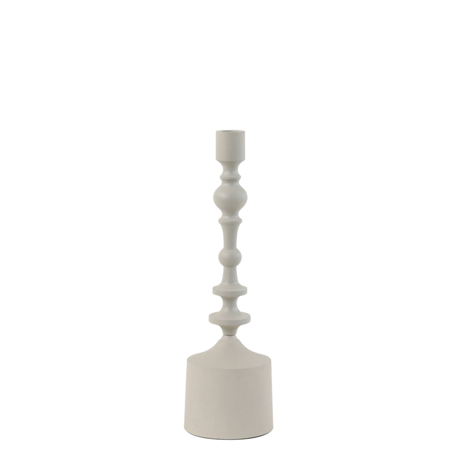 light & living Kandelaar Ø10x34 cm SHEVA mat licht grijs