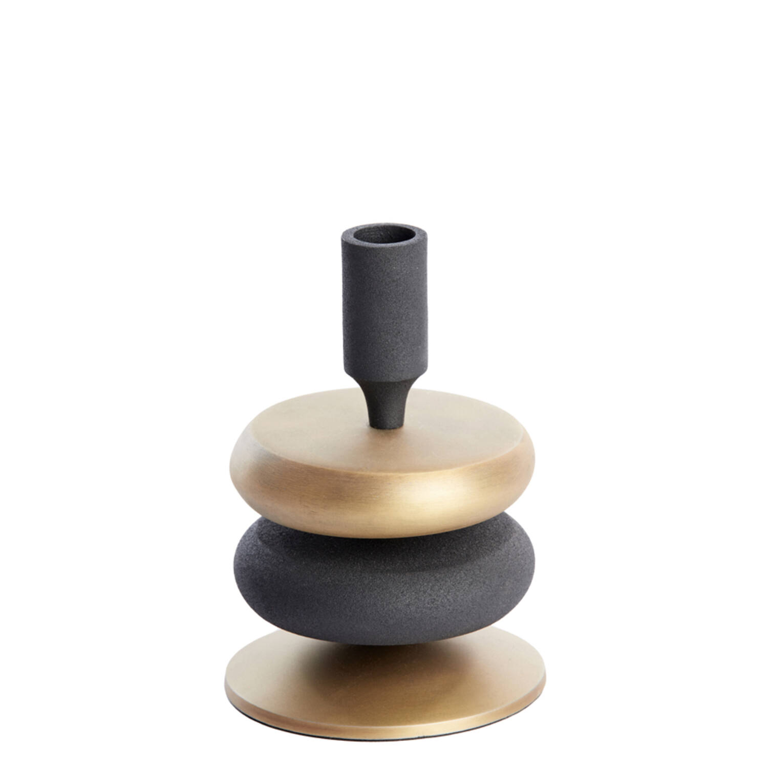 light & living Kandelaar Ø11x16 cm VELOUS antiek brons+mat zwart