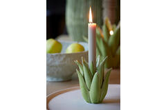 light & living Kandelaar Ø13x16 cm CACTUS keramiek licht groen