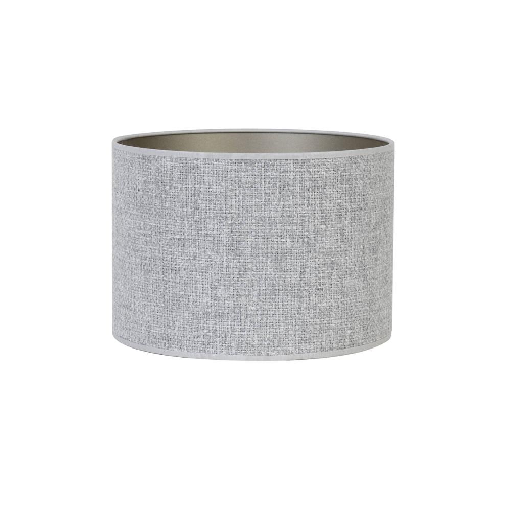 light & living Kap cilinder 20-20-15 cm SAVERNA licht grijs