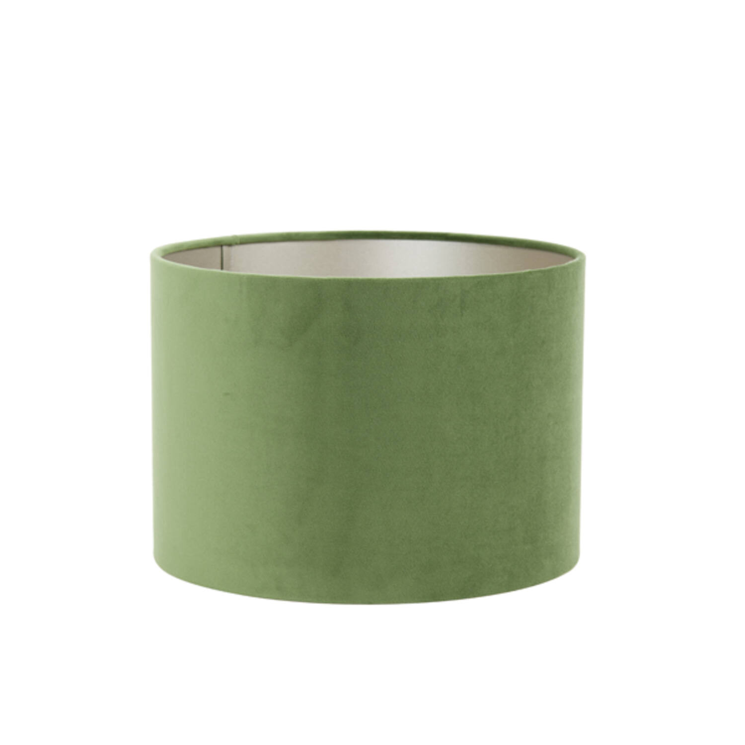 Light & Living Kap Cilinder 20-20-15 Cm VELOURS Dusty Green
