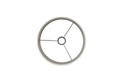 Light & Living Kap Cilinder 20-20-15 Cm VELOURS Off White