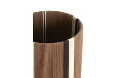 Light & Living Kap Cilinder 20-20-30 Cm MEDAN Bruin+crème+donker Bruin
