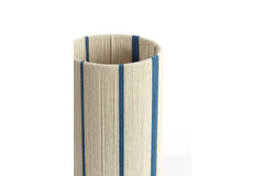 Light & Living Kap Cilinder 20-20-30 Cm MEDAN Crème+blauw