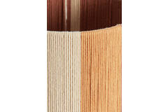 Light & Living Kap Cilinder 20-20-30 Cm MEDAN Koraal+terra+crème