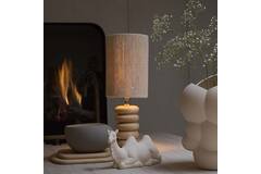 Light & Living Kap Cilinder 20-20-30 Cm MEDANA Chenille Crème