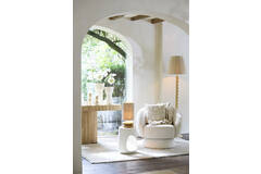 Light & Living Kap Cilinder 20-20-30 Cm MEDANA Chenille Crème