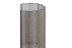Light & Living Kap Cilinder 24-24-35 Cm DISLI Linnen Bruin