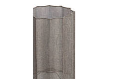 Light & Living Kap Cilinder 24-24-35 Cm DISLI Linnen Bruin