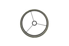 Light & Living Kap Cilinder 25-25-18 Cm AMAZONE Groen