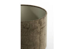 Light & Living Kap Cilinder 25-25-18 Cm BAYOU Mos Groen