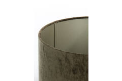 Light & Living Kap Cilinder 25-25-18 Cm BAYOU Mos Groen