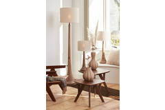 Light & Living Kap Cilinder 25-25-18 Cm BRESKA Parel Wit