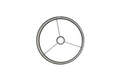 Light & Living Kap Cilinder 25-25-18 Cm GEMSTONE Antraciet