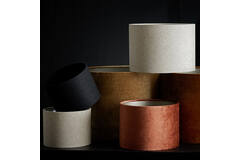 Light & Living Kap Cilinder 25-25-18 Cm GEMSTONE Terra