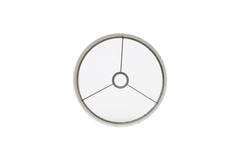 Light & Living Kap Cilinder 25-25-18 Cm GEMSTONE Zilver