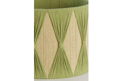 Light & Living Kap Cilinder 25-25-18 Cm HANNAH Groen+mint Groen